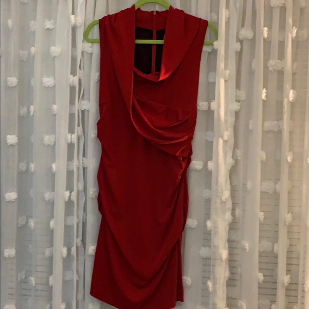 Nicole Miller red dress